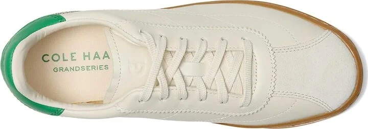 Cole Haan Grand Crosscourt Brynn Sneakers Women's Shoes Ivory/Silver Birch : 11 B - Medium, Leather - Image 2