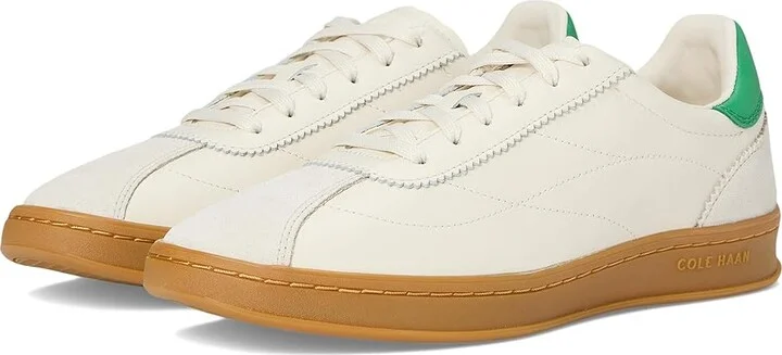 Cole Haan Grand Crosscourt Brynn Sneakers Women's Shoes Ivory/Silver Birch : 11 B - Medium, Leather