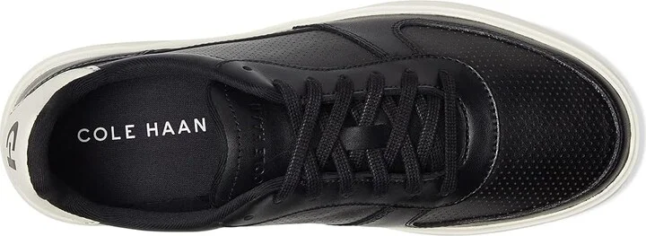 Cole Haan Grand Crosscourt Daily Court Sneakers Men's Lace-up Boots Black/Ivory : 13 D - Medium, Leather - Image 2