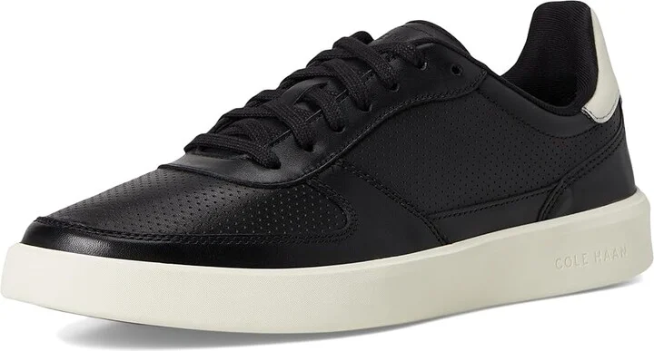 Cole Haan Grand Crosscourt Daily Court Sneakers Men's Lace-up Boots Black/Ivory : 13 D - Medium, Leather - Image 5