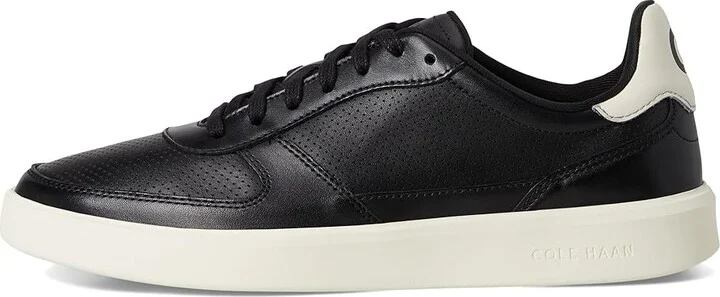 Cole Haan Grand Crosscourt Daily Court Sneakers Men's Lace-up Boots Black/Ivory : 13 D - Medium, Leather - Image 6