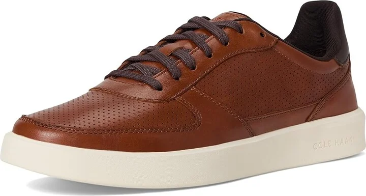 Cole Haan Grand Crosscourt Daily Court Sneakers Men's Lace-up Boots British Tan/Dark Chocolate/Ivory : 10.5 D - Medium, Leather - Image 5