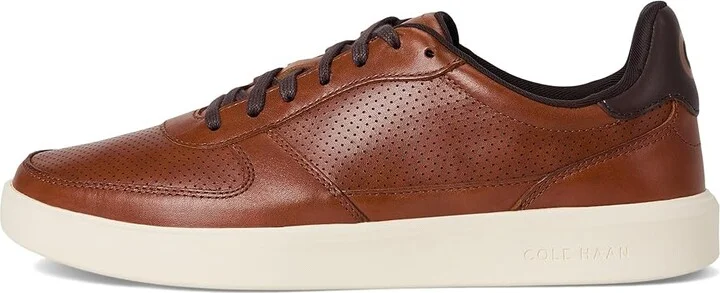 Cole Haan Grand Crosscourt Daily Court Sneakers Men's Lace-up Boots British Tan/Dark Chocolate/Ivory : 10.5 D - Medium, Leather - Image 6