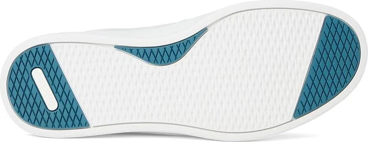 Cole Haan Grand Crosscourt Daily Court Sneakers Men's Lace-up Boots Optic White/Indian Teal/Optic White : 7 D - Medium, Leather - Image 3