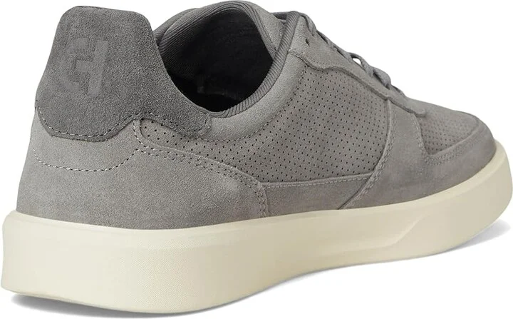 Cole Haan Grand Crosscourt Daily Court Sneakers Men's Lace-up Boots Sea Stone Suede/Lava Smoke/Ivory : 7.5 D - Medium, Leather - Image 4