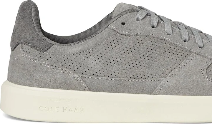 Cole Haan Grand Crosscourt Daily Court Sneakers Men's Lace-up Boots Sea Stone Suede/Lava Smoke/Ivory : 7.5 D - Medium, Leather - Image 7