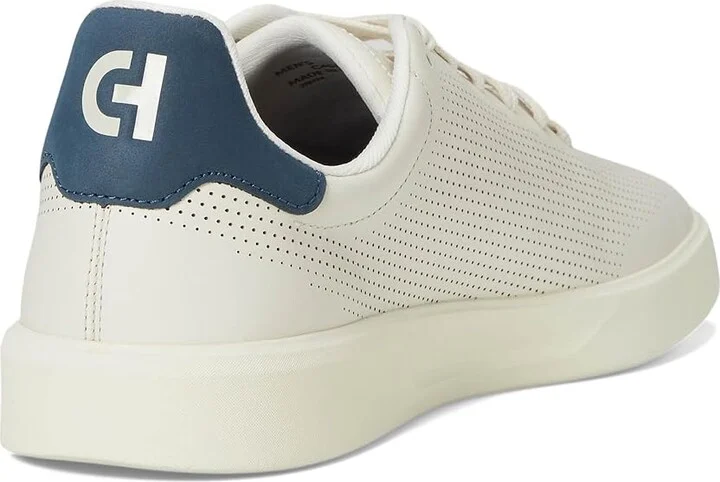 Cole Haan Grand Crosscourt Daily Laser Sneakers Men's Shoes Ivory/Big Dipper/Ivory : 7.5 D - Medium, Leather - Image 4