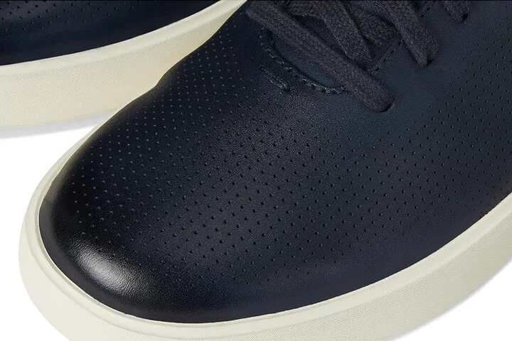 Cole Haan Grand Crosscourt Daily Laser Sneakers Men's Shoes Navy Blazer/Sea Stone/Ivory : 12 D - Medium, Leather - Image 7