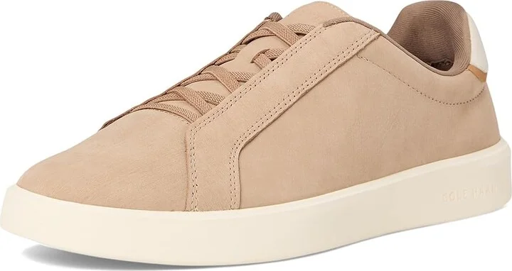Cole Haan Grand Crosscourt Daily Ltt Slip-On Sneakers Men's Shoes Birch Beige/Farro/Ivory : 10 D - Medium, Leather - Image 5