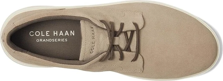 Cole Haan Grand Crosscourt Daily Plain Toe Sneakrs Men's Shoes Birchbeige Suede/Truffle/Ivory : 13 D - Medium, Leather - Image 2