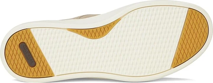 Cole Haan Grand Crosscourt Daily Plain Toe Sneakrs Men's Shoes Birchbeige Suede/Truffle/Ivory : 13 D - Medium, Leather - Image 3