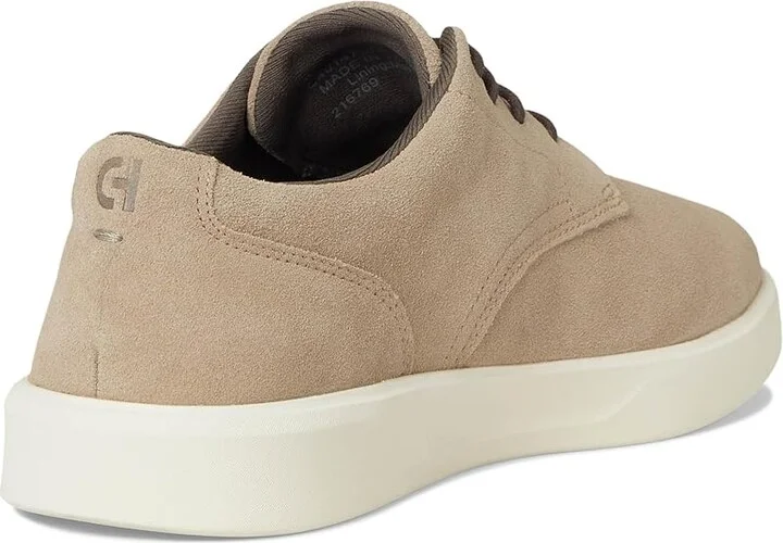 Cole Haan Grand Crosscourt Daily Plain Toe Sneakrs Men's Shoes Birchbeige Suede/Truffle/Ivory : 13 D - Medium, Leather - Image 4