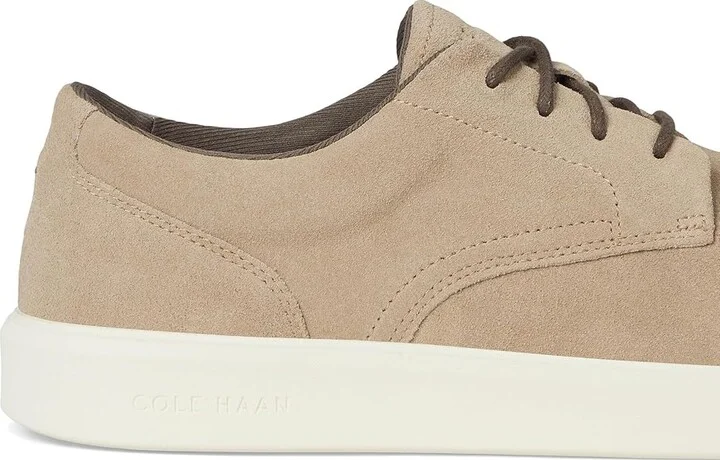 Cole Haan Grand Crosscourt Daily Plain Toe Sneakrs Men's Shoes Birchbeige Suede/Truffle/Ivory : 13 D - Medium, Leather - Image 7