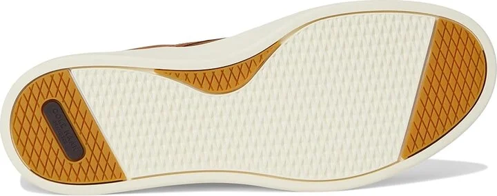 Cole Haan Grand Crosscourt Daily Plain Toe Sneakrs Men's Shoes British Tan Nubuck/Dark Chocolate/Ivory : 9 D - Medium, Leather - Image 3