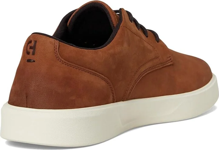 Cole Haan Grand Crosscourt Daily Plain Toe Sneakrs Men's Shoes British Tan Nubuck/Dark Chocolate/Ivory : 9 D - Medium, Leather - Image 4