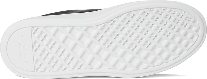 Cole Haan Grand Crosscourt Daily Sneaker Women's Shoes Black/White : 10 B - Medium, Leather/Suede/Textile - Image 3