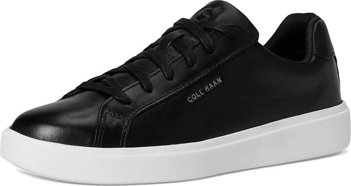 Cole Haan Grand Crosscourt Daily Sneaker Women's Shoes Black/White : 10 B - Medium, Leather/Suede/Textile - Image 5