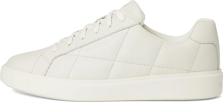 Cole Haan Grand Crosscourt Daily Sneaker Women's Shoes Ivory Quilted Leather/Ivory : 7 B - Medium, Leather/Suede/Textile - Image 6