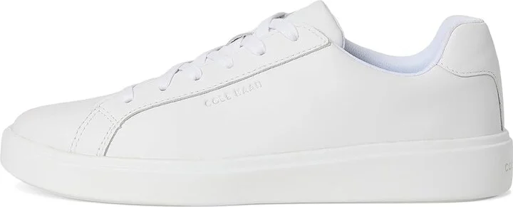 Cole Haan Grand Crosscourt Daily Sneaker Women's Shoes White/Argento : 10 B - Medium, Leather/Suede/Textile - Image 6