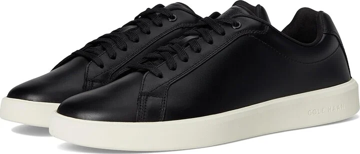 Cole Haan Grand Crosscourt Daily Sneakers Men's Lace-up Boots Black/Ivory : 8.5 D - Medium, Lace/Leather/Nylon