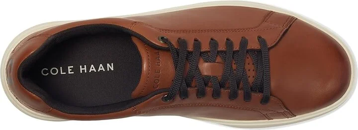 Cole Haan Grand Crosscourt Daily Sneakers Men's Lace-up Boots British Tan/Dark Chocolate/Ivory : 10 D - Medium, Lace/Leather/Nylon - Image 2