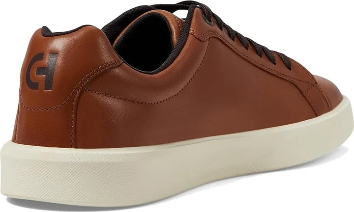 Cole Haan Grand Crosscourt Daily Sneakers Men's Lace-up Boots British Tan/Dark Chocolate/Ivory : 10 D - Medium, Lace/Leather/Nylon - Image 4