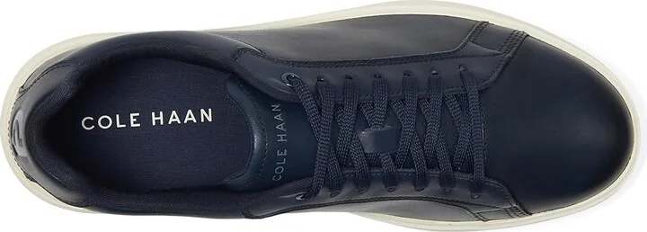 Cole Haan Grand Crosscourt Daily Sneakers Men's Lace-up Boots Navy Blazer/Drizzle : 9.5 D - Medium, Lace/Leather/Nylon - Image 2