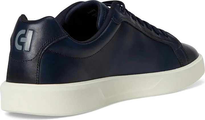 Cole Haan Grand Crosscourt Daily Sneakers Men's Lace-up Boots Navy Blazer/Drizzle : 9.5 D - Medium, Lace/Leather/Nylon - Image 4