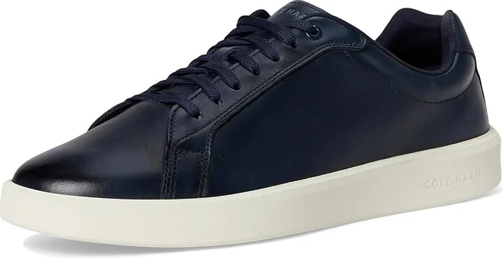 Cole Haan Grand Crosscourt Daily Sneakers Men's Lace-up Boots Navy Blazer/Drizzle : 9.5 D - Medium, Lace/Leather/Nylon - Image 5