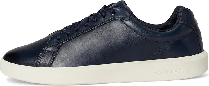 Cole Haan Grand Crosscourt Daily Sneakers Men's Lace-up Boots Navy Blazer/Drizzle : 9.5 D - Medium, Lace/Leather/Nylon - Image 6