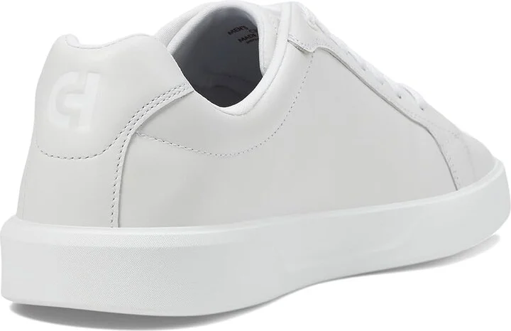 Cole Haan Grand Crosscourt Daily Sneakers Men's Lace-up Boots Optic White/Optic White : 7 D - Medium, Lace/Leather/Nylon - Image 4