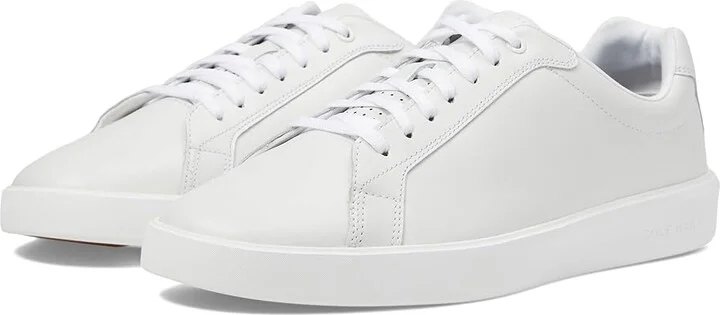 Cole Haan Grand Crosscourt Daily Sneakers Men's Lace-up Boots Optic White/Optic White : 7 D - Medium, Lace/Leather/Nylon