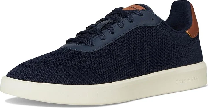Cole Haan Grand Crosscourt Daily Stitchlite Sneaker Men's Lace-up Boots Navy Blazer/Brit Tan/Ivory : 9 D - Medium, Leather/Suede - Image 5