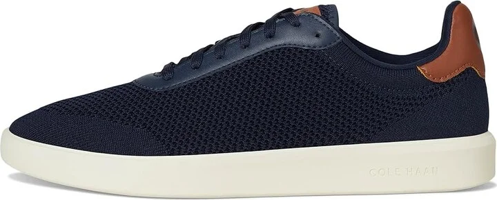 Cole Haan Grand Crosscourt Daily Stitchlite Sneaker Men's Lace-up Boots Navy Blazer/Brit Tan/Ivory : 9 D - Medium, Leather/Suede - Image 6