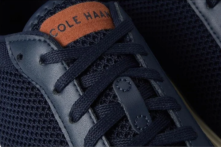 Cole Haan Grand Crosscourt Daily Stitchlite Sneaker Men's Lace-up Boots Navy Blazer/Brit Tan/Ivory : 9 D - Medium, Leather/Suede - Image 7