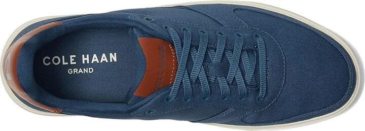 Cole Haan Grand Crosscourt Daily Turf Men's Lace-up Boots Ensign Blue/British Tan/Ivory : 9 D - Medium, Leather - Image 2