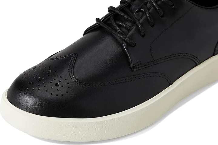 Cole Haan Grand Crosscourt Daily Wing Tip Sneakers Men's Shoes Black/Ivory : 12 D - Medium - Image 7