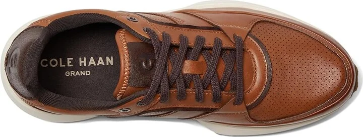 Cole Haan Grand Crosscourt Downtown Sneakers Men's Lace-up Boots British Tan/Madeira/Ivory : 7 D - Medium, Rubber - Image 2