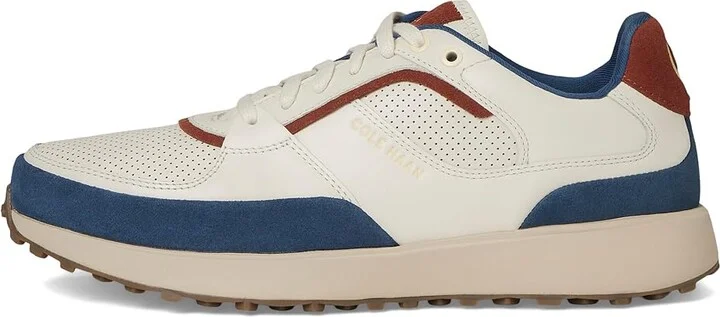 Cole Haan Grand Crosscourt Downtown Sneakers Men's Lace-up Boots Ivory/Dark Cuoio/Light Sesame : 9.5 D - Medium, Rubber - Image 6