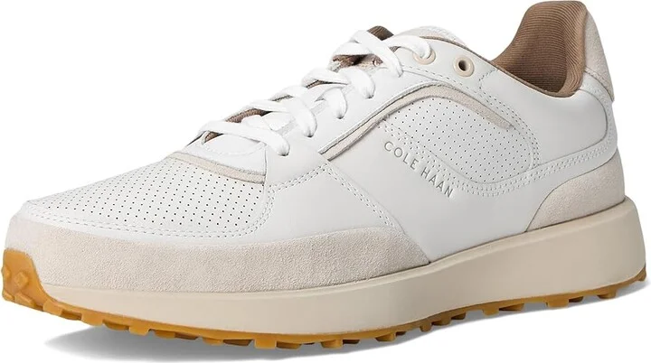 Cole Haan Grand Crosscourt Downtown Sneakers Men's Lace-up Boots Optic White/Silver Lining/Ivory : 7.5 D - Medium, Rubber - Image 5