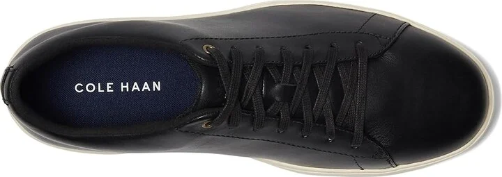 Cole Haan Grand Crosscourt II Men's Shoes Black Leather/Optic White : 10 D - Medium - Image 3