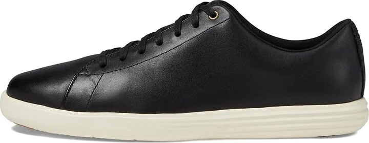 Cole Haan Grand Crosscourt II Men's Shoes Black Leather/Optic White : 10 D - Medium - Image 7