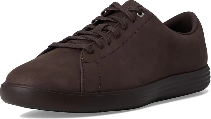 Cole Haan Grand Crosscourt II Men's Shoes Chocolate Nubuck/Black Water Resistant : 8 W - Wide, Leather - Image 5