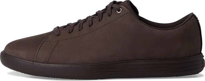 Cole Haan Grand Crosscourt II Men's Shoes Chocolate Nubuck/Black Water Resistant : 8 W - Wide, Leather - Image 6