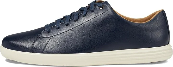 Cole Haan Grand Crosscourt II Men's Shoes Navy Leather Burnish : 10 D - Medium - Image 7