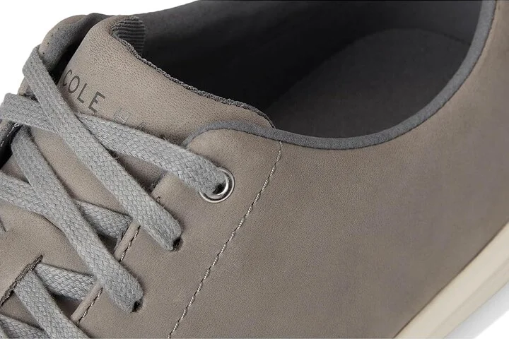 Cole Haan Grand Crosscourt II Men's Shoes Sea Stone Nubuck/Ivory : 8.5 W - Wide, Leather - Image 7