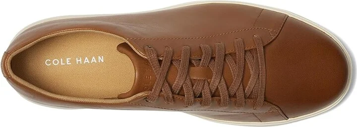 Cole Haan Grand Crosscourt II Men's Shoes Tan Leather Burnish : 10 D - Medium - Image 3