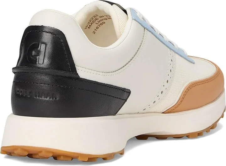 Cole Haan Grand Crosscourt Medow Runner Women's Shoes Ivory/Leather/Sky : 8 B - Medium, Leather/Suede/Synthetic - Image 4