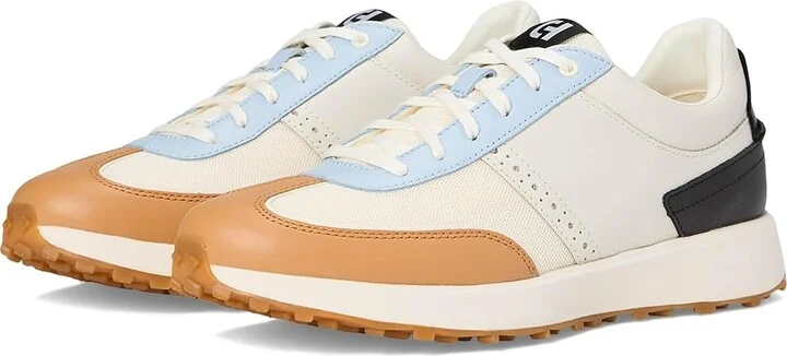 Cole Haan Grand Crosscourt Medow Runner Women's Shoes Ivory/Leather/Sky : 8 B - Medium, Leather/Suede/Synthetic