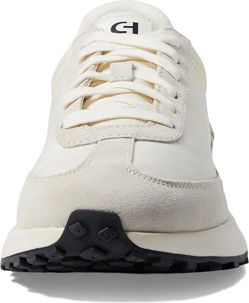 Cole Haan Grand Crosscourt Midtown Runner Men's Lace-up Boots Ivory/Optic White/Gum : 7 W - Wide, Leather/Suede - Image 3